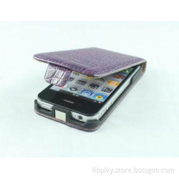 Alligator Texture iPhone4 Leather Cases For Prevent Scratch